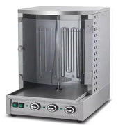 CHZ-830 electric vertical shawarma kebab grill, stainless steel