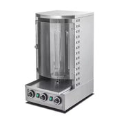 CHZ-832 gas vertical shawarma kebab grill, 3 burners