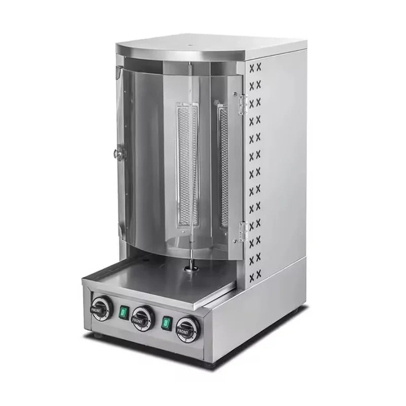 CHZ-832 gas vertical shawarma kebab grill, 3 burners