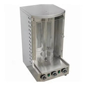 CHZ-832 gas vertical shawarma kebab grill, 3 burners
