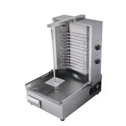 CHZ-860 electric vertical shawarma kebab grill, stainless steel