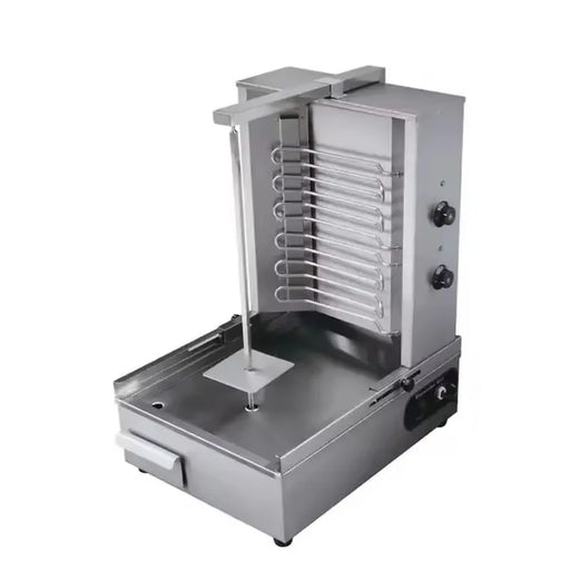 CHZ-860 electric vertical shawarma kebab grill, stainless steel