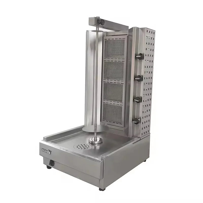 CHZ-912 gas vertical shawarma kebab grill, 4 burners
