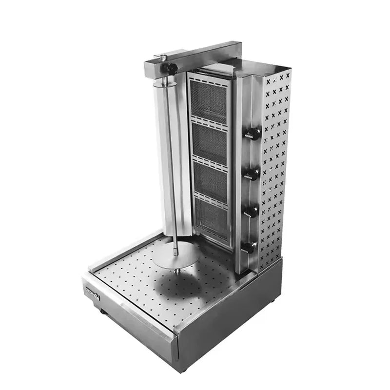 CHZ-912 gas vertical shawarma kebab grill, 4 burners