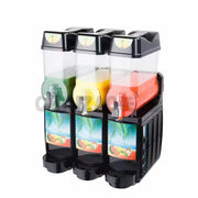 XRJ-12L\*3 triple-tank commercial slush and cold drink machine, 3 × 12L