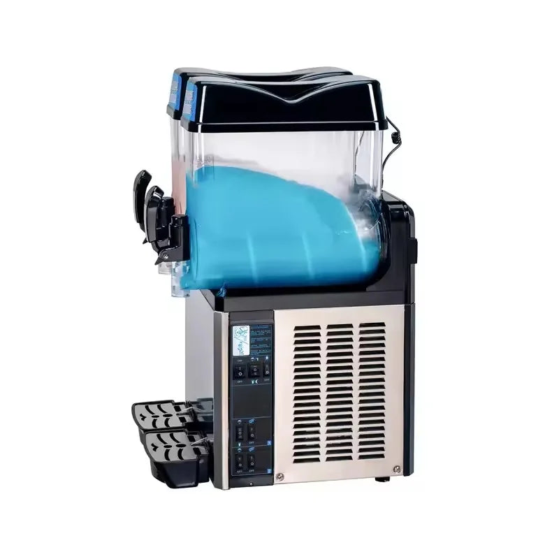 XRJ-12Lx2 twin-tank commercial slush machine, 2 × 12L