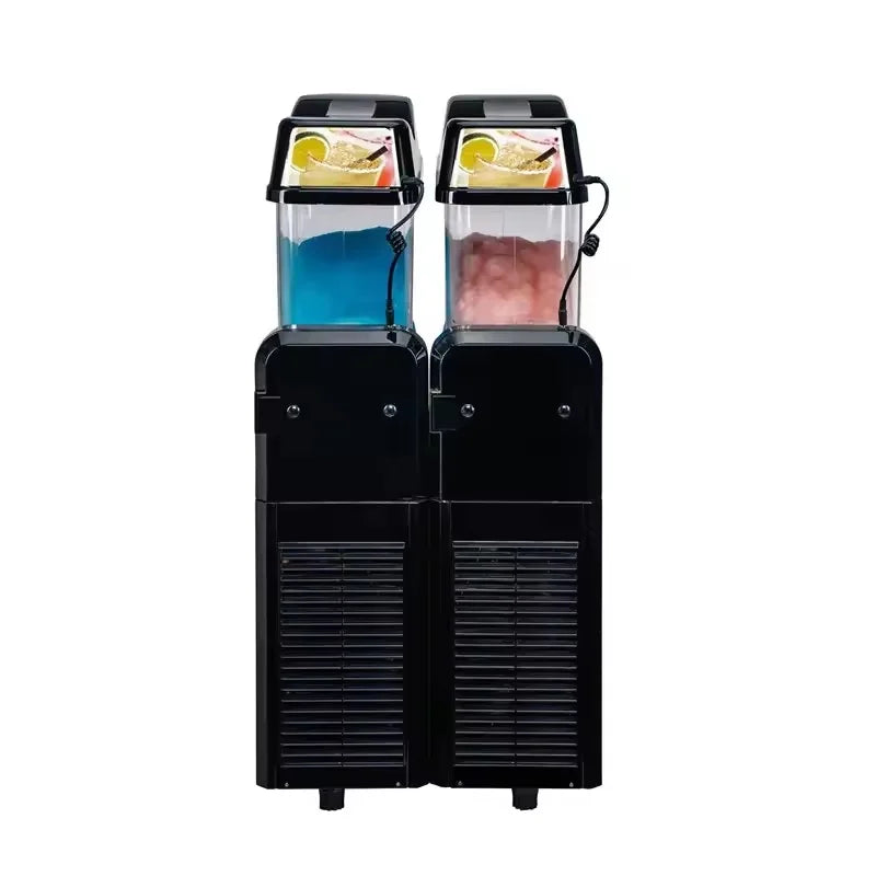 XRJ-12Lx2 twin-tank commercial slush machine, 2 × 12L