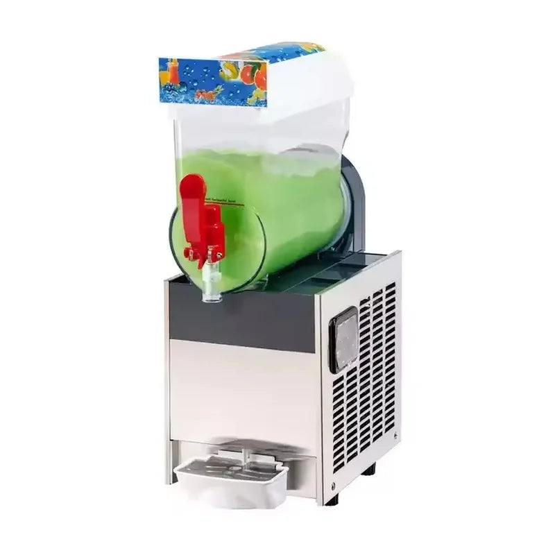 XRJ-15Lx2 dual-tank commercial slush machine 2×15L
