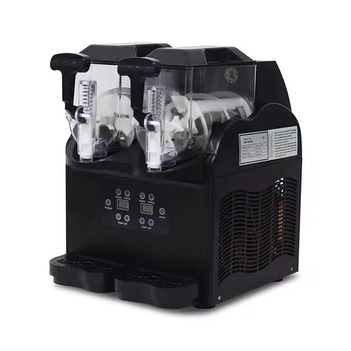 XRJ-3Lx2 compact twin-tank countertop slush machine, 2 × 3.5L