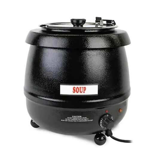 SB-6000 10L round commercial soup kettle with single-handled lid
