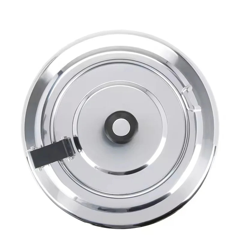 SB-6000 10L round commercial soup kettle with single-handled lid