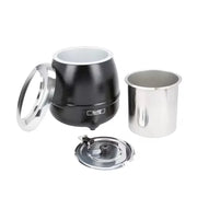 SB-6000 10L round commercial soup kettle with single-handled lid