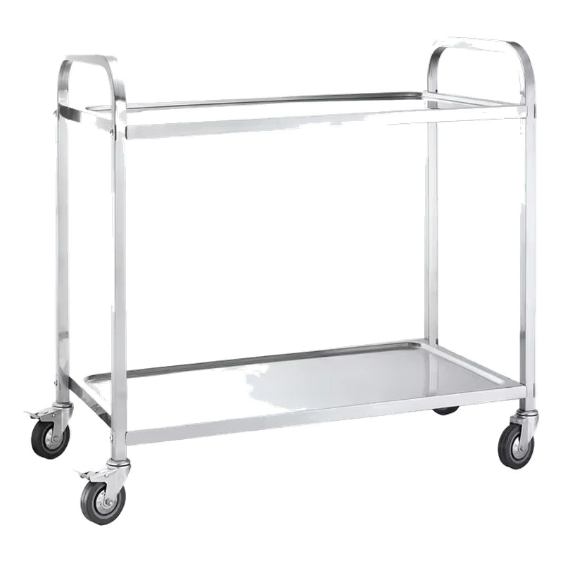 Stainless Steel Trolley — Commercial Grade