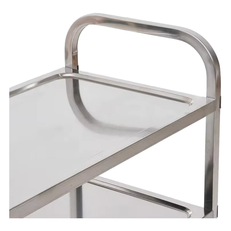 Stainless Steel Trolley — Commercial Grade