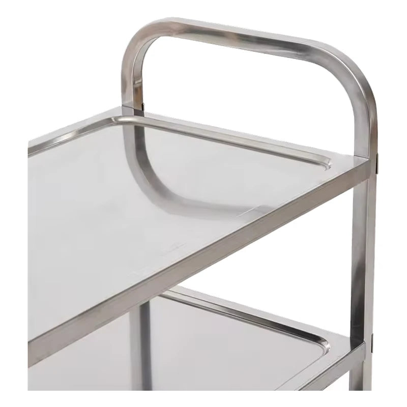Stainless Steel Trolley — Commercial Grade