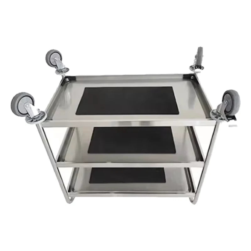 Stainless Steel Trolley — Commercial Grade