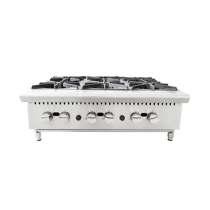 Cook Stove Commercial Stainless Steel Natural Gas LPG Tabletop CP-HP12-M CP-HP24-M