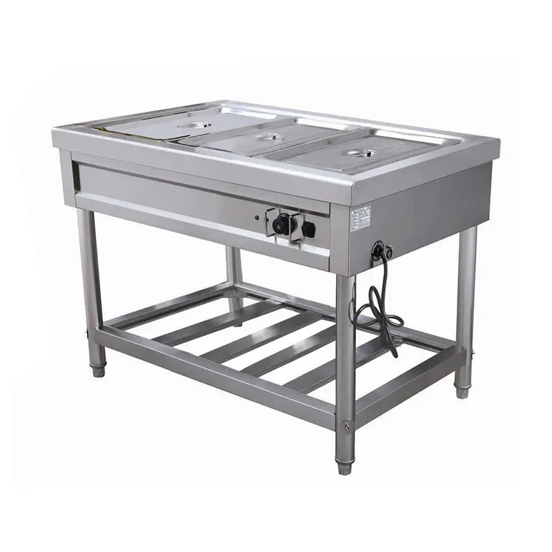 Bain Marie Commercial Stainless Steel Electric with Removable Legs RTC-3W(Table) RTC-4W(Table)