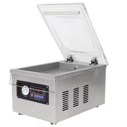DZ-260PD single-chamber tabletop vacuum sealer, stainless steel