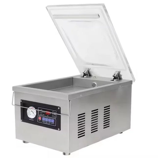 DZ-260PD single-chamber tabletop vacuum sealer, stainless steel