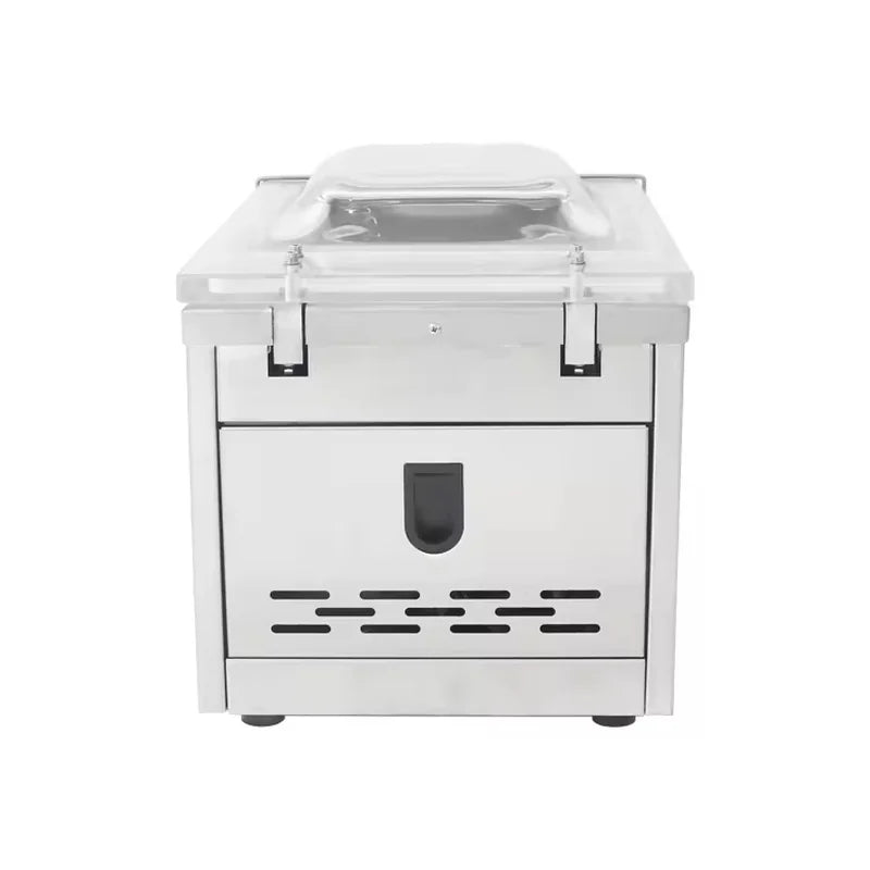 DZ-260PD single-chamber tabletop vacuum sealer, stainless steel