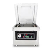 DZ-400/2F dual-seal chamber vacuum sealer, stainless steel