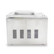 DZ-400/2F dual-seal chamber vacuum sealer, stainless steel