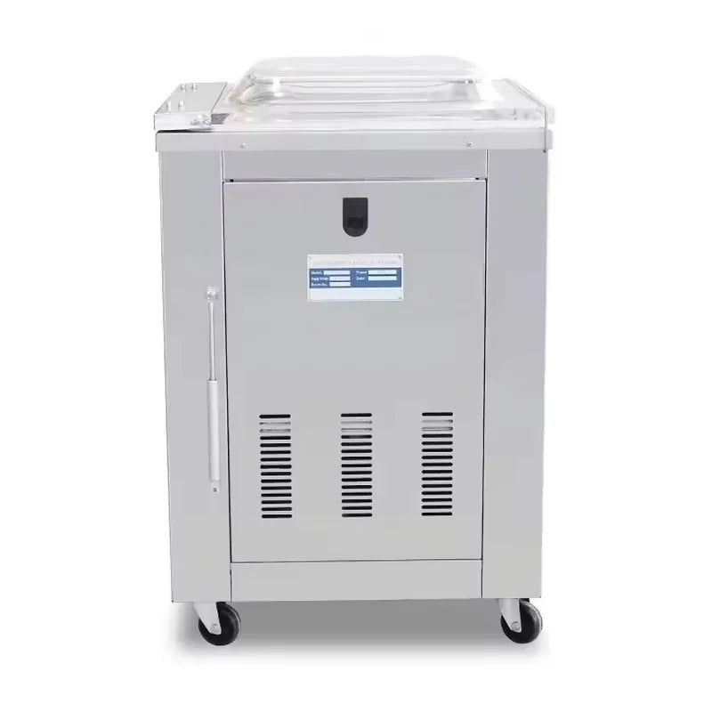 DZ-500_2E floor-standing chamber vacuum sealer, stainless steel