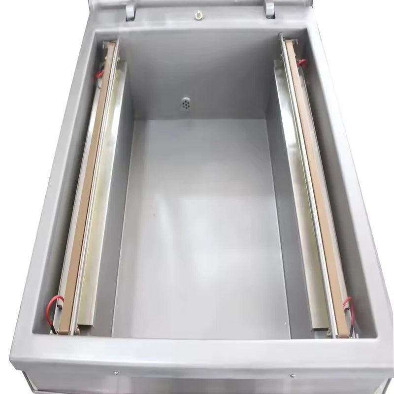 DZ-500_2E floor-standing chamber vacuum sealer, stainless steel