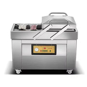 DZ-500/2SB floor-standing industrial chamber vacuum sealer, stainless steel