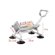 JG-03 manual hand-press vegetable dicer with stainless steel blades