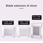 JG-13A manual hand vegetable slicer with 420 stainless steel blades