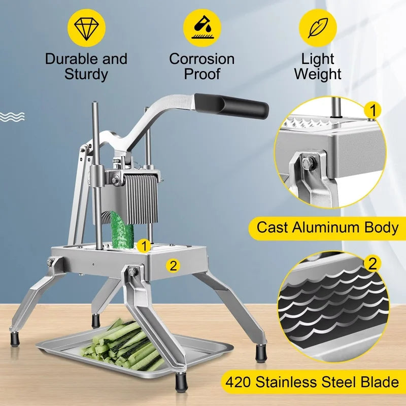 JG-13 manual hand vegetable slicer with stainless steel blade