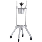 JG-15 compact manual hand-press vegetable cutter, aluminium and stainless steel