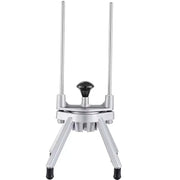 JG-15 compact manual hand-press vegetable cutter, aluminium and stainless steel