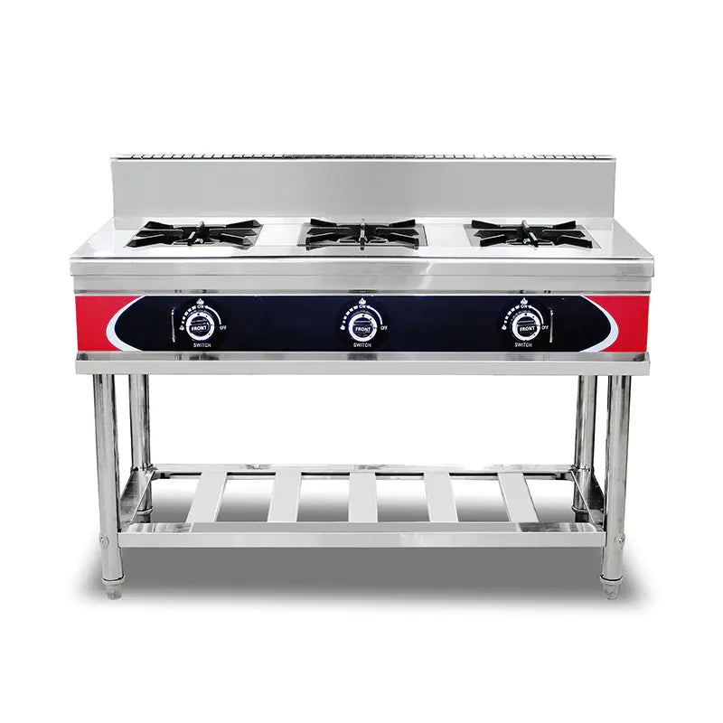 Cook Stove Commercial Stainless Steel Natural Gas LPG GZL-4W