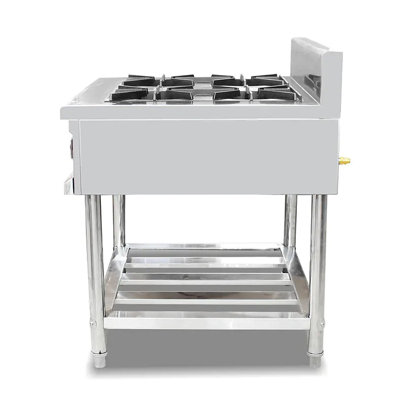 Cook Stove Commercial Stainless Steel Natural Gas LPG GZL-4W