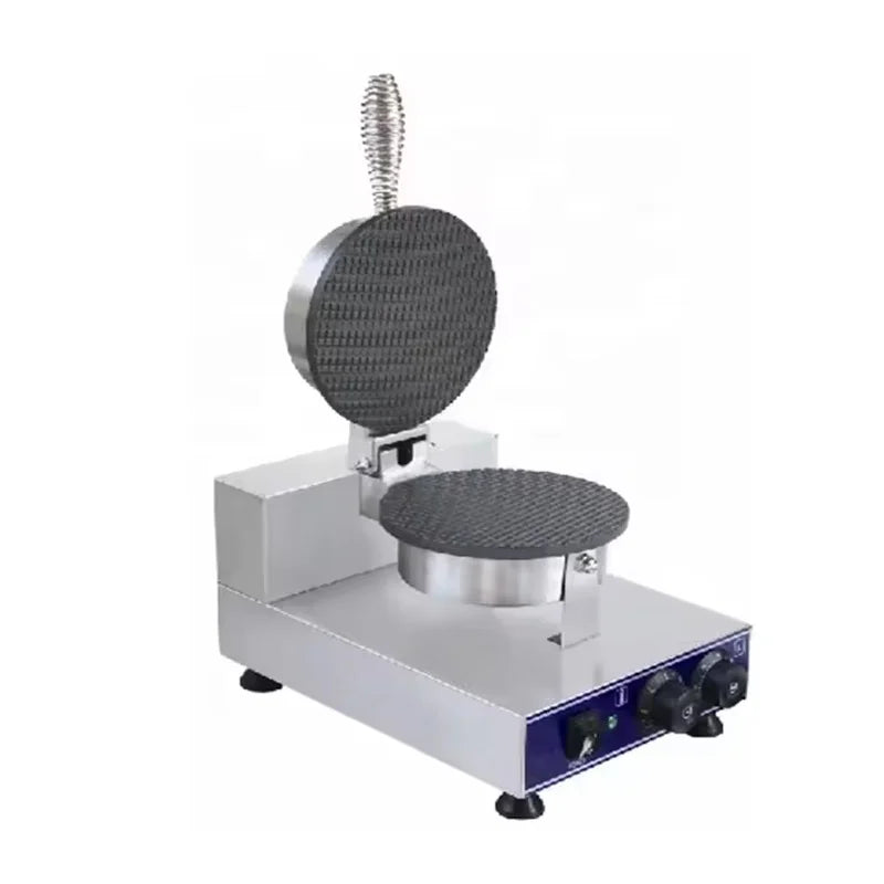 CHZ-1 single-plate commercial waffle cone maker, stainless steel