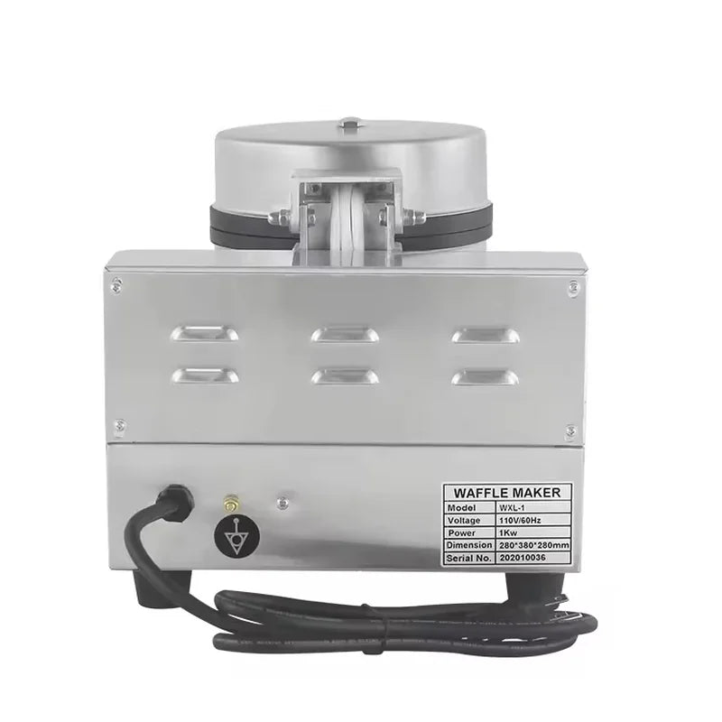 WXL-1 cast-iron commercial waffle cone maker, 185mm plate