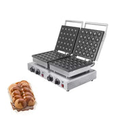 WXL-2242A double-plate commercial pancake maker, stainless steel
