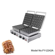 WXL-2242A double-plate commercial pancake maker, stainless steel