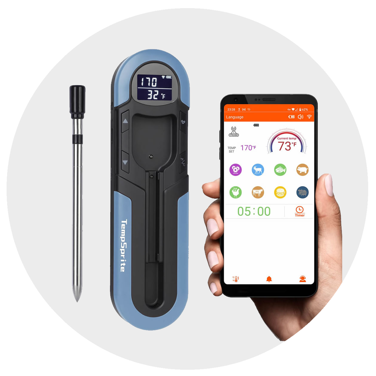 Wireless Meat Thermometer