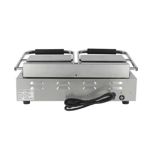 CHZ-810-2 double-plate electric contact grill with fully ribbed plates