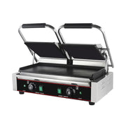 CHZ-810-2B double electric contact grill with smooth non-stick plates
