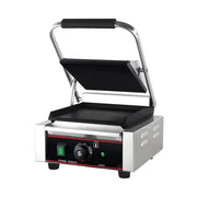 CHZ-810B electric contact grill with flat non-stick cast-iron plates