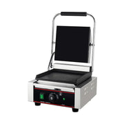 CHZ-810B electric contact grill with flat non-stick cast-iron plates
