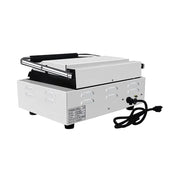 CHZ-820 portable electric contact grill with black non-stick iron plates