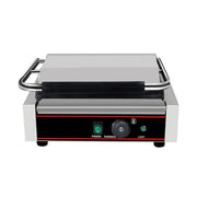 CHZ-820 portable electric contact grill with black non-stick iron plates