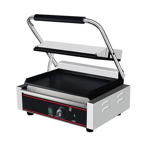 CHZ-820B single-plate electric contact grill with fully flat plates