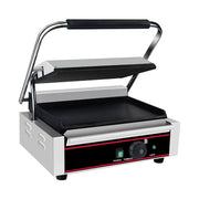 CHZ-820B single-plate electric contact grill with fully flat plates